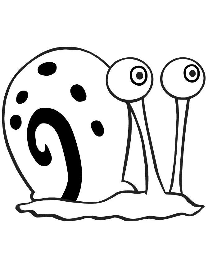 Haz clic para descargar dibujo de Gary el Caracol en Primer Plano para colorear e imprimir gratis Gary el Caracol en Primer Plano para colorear HD fácil y bonito - Descarga e imprime gratis - Dibujo exclusivo de Bob