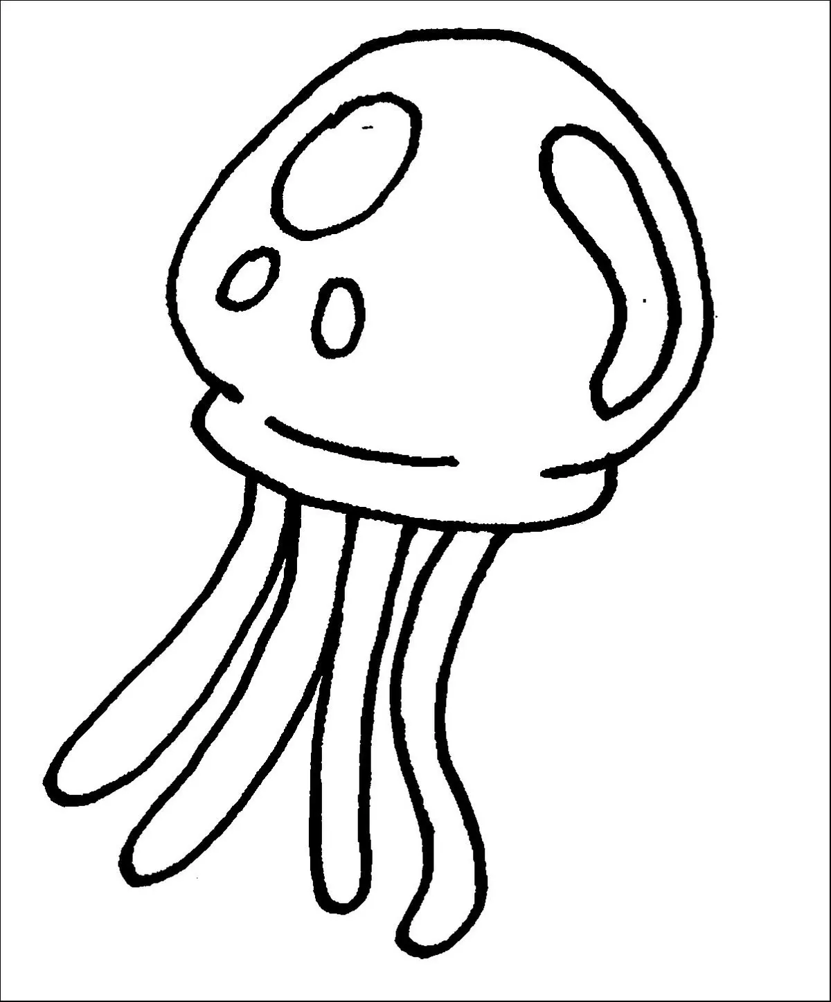 Haz clic para descargar dibujo de Medusa de Fondo de Bikini para colorear e imprimir gratis Medusa de Fondo de Bikini para colorear HD fácil y bonito - Descarga e imprime gratis - Dibujo exclusivo de Bob