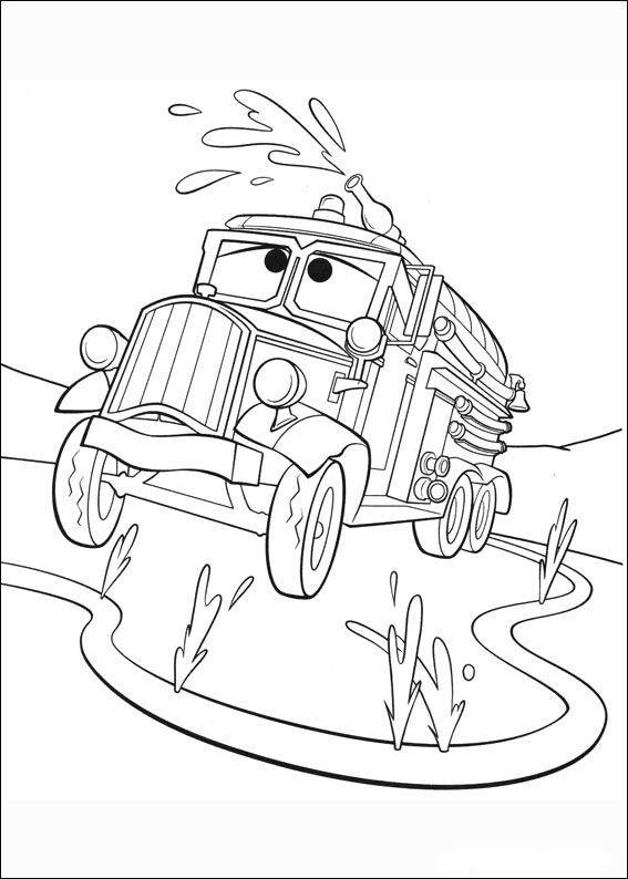 Ver dibujo completo de Camión Cisterna para colorear Dibujo de Camión Cisterna para colorear e imprimir gratis - Plantilla en alta calidad