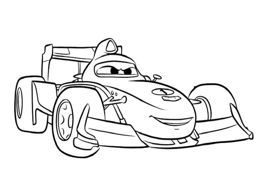 Francesco Bernoulli para colorear e imprimir Francesco Bernoulli para colorear - Rayo McQueen y Cars