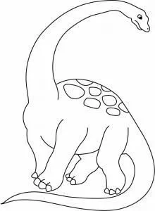 Haz clic para descargar dibujo de Brontosaurio Simple para colorear e imprimir gratis Brontosaurio Simple para colorear HD fácil y bonito - Descarga e imprime gratis - Dibujo exclusivo de Dinosaurios