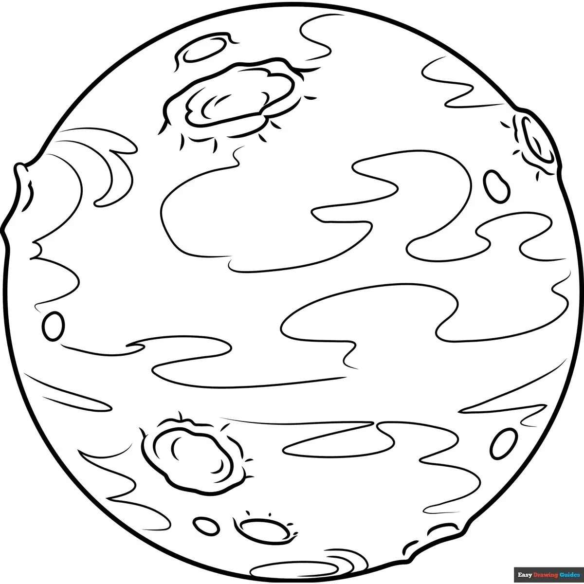 Haz clic para descargar dibujo de Planeta Marte con Cráteres para colorear e imprimir gratis Planeta Marte con Cráteres para colorear HD fácil y bonito - Descarga e imprime gratis - Dibujo exclusivo de Dibujos