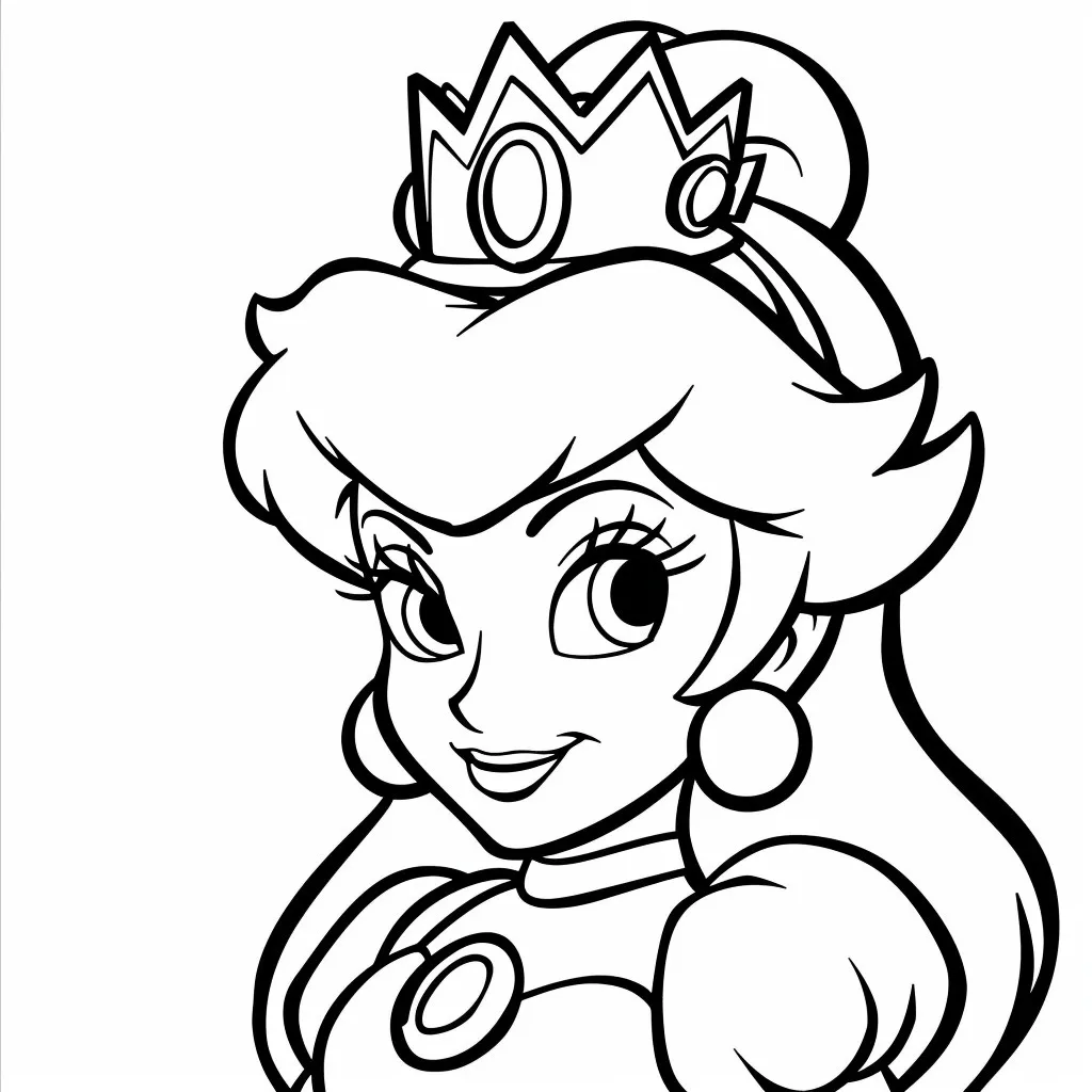 Retrato de Princesa Peach