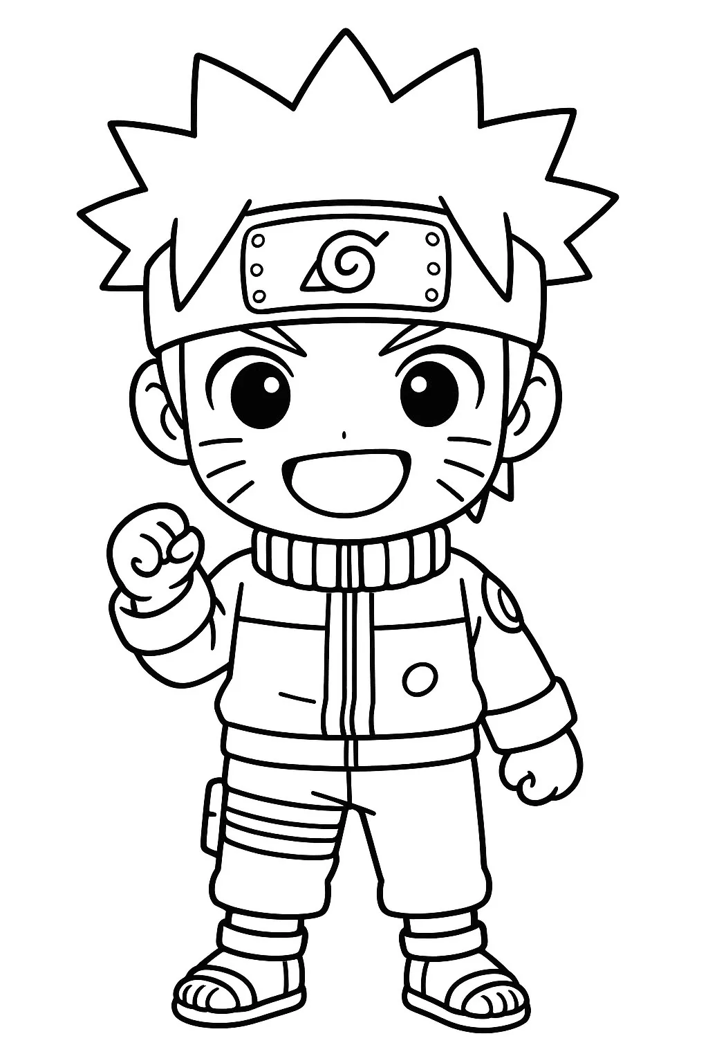 Haz clic para descargar dibujo de Naruto Chibi Kawaii para colorear e imprimir gratis Naruto Chibi Kawaii para colorear HD fácil y bonito - Descarga e imprime gratis - Dibujo exclusivo de Naruto