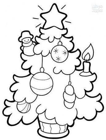 Haz clic para descargar dibujo de Árbol de Navidad decorado para colorear e imprimir para colorear e imprimir gratis Árbol de Navidad decorado para colorear e imprimir para colorear HD fácil y bonito - Descarga e imprime gratis - Dibujo exclusivo de Navidad