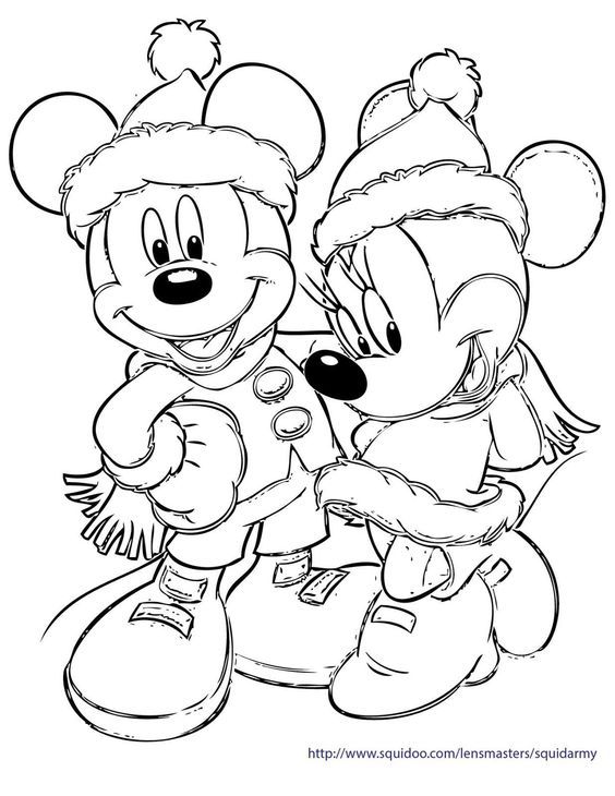Haz clic para descargar dibujo de Mickey y Minnie Navidad para colorear e imprimir (PDF) para colorear e imprimir gratis Mickey y Minnie Navidad para colorear e imprimir (PDF) para colorear HD fácil y bonito - Descarga e imprime gratis - Dibujo exclusivo de Navidad