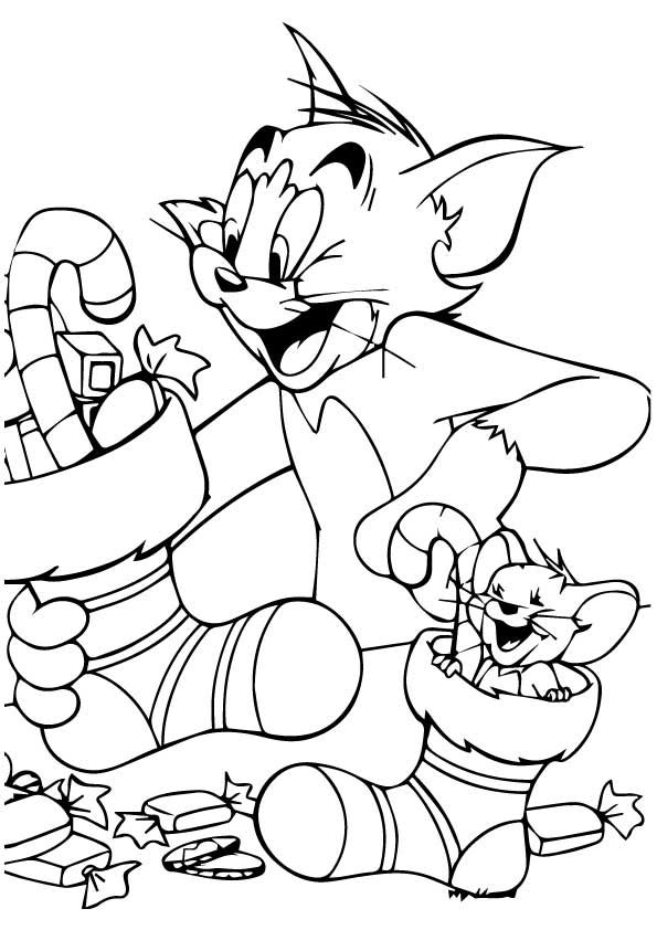 Haz clic para descargar dibujo de Tom y Jerry Navidad para colorear e imprimir para colorear e imprimir gratis Tom y Jerry Navidad para colorear e imprimir para colorear HD fácil y bonito - Descarga e imprime gratis - Dibujo exclusivo de Navidad