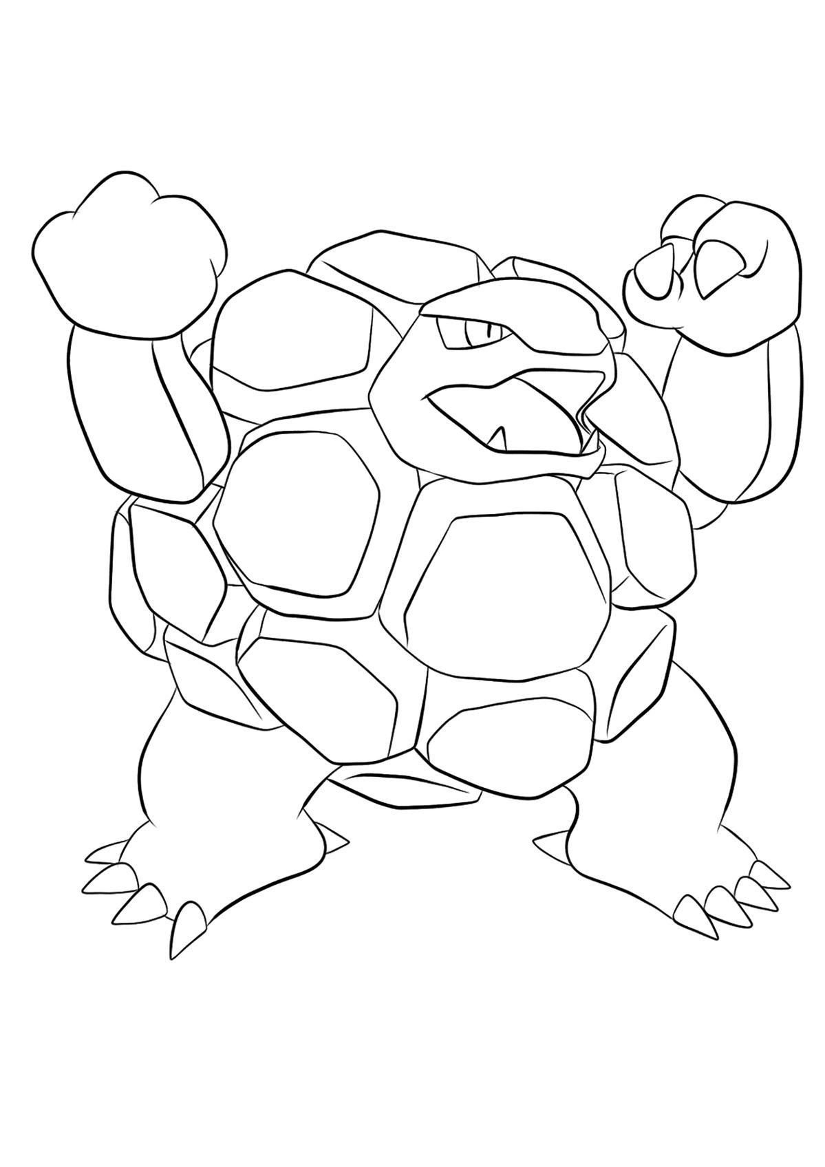 Ver dibujo completo de Golem Roca para colorear Dibujo de Golem Roca para colorear e imprimir gratis - Plantilla en alta calidad