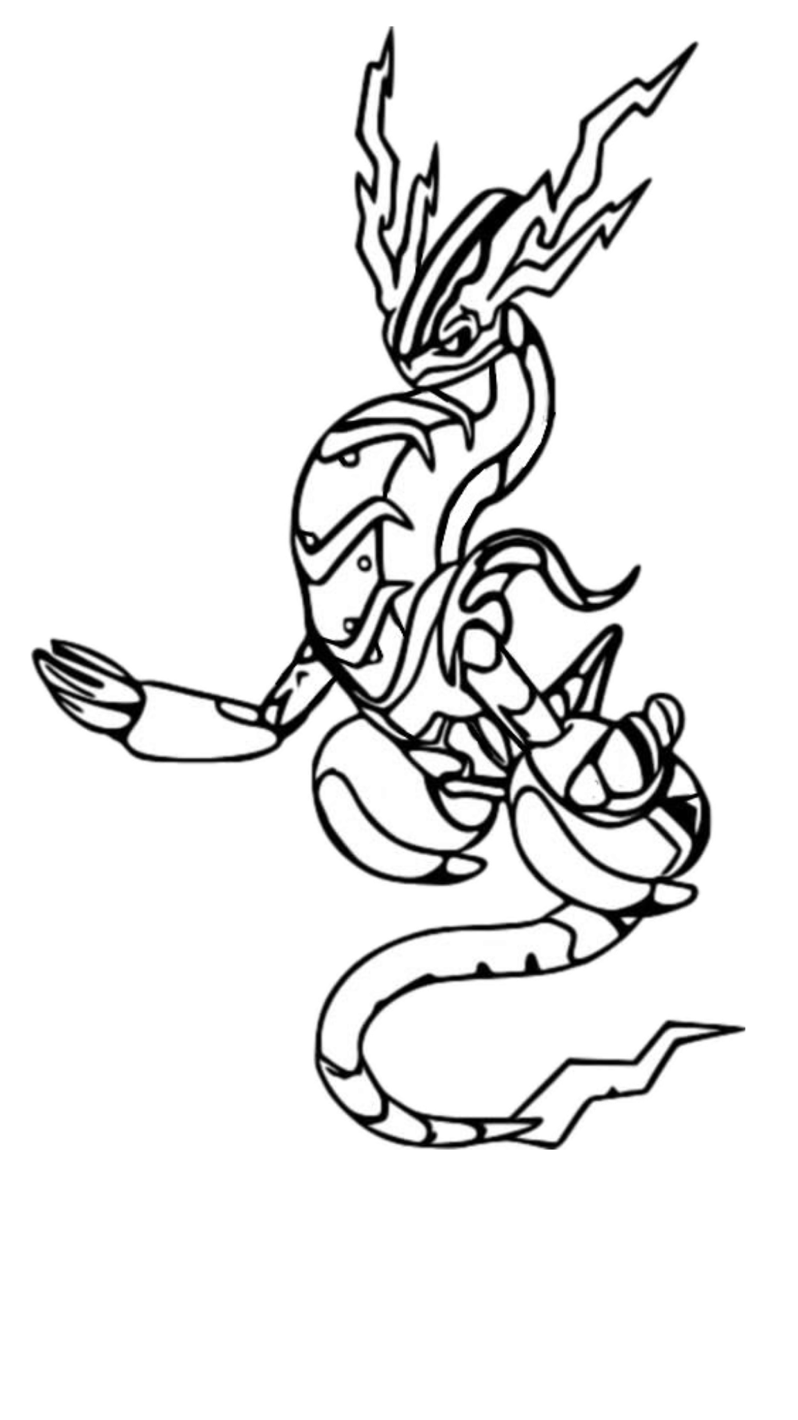 Ver dibujo completo de Mewtwo Mega Evolución para colorear Dibujo de Mewtwo Mega Evolución para colorear e imprimir gratis - Plantilla en alta calidad