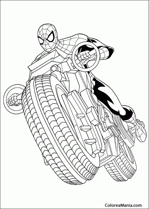 Spiderman en Moto 2