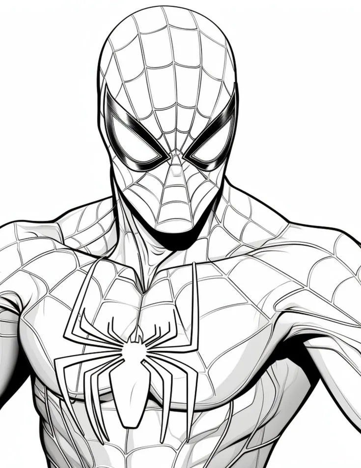 Retrato de Spiderman